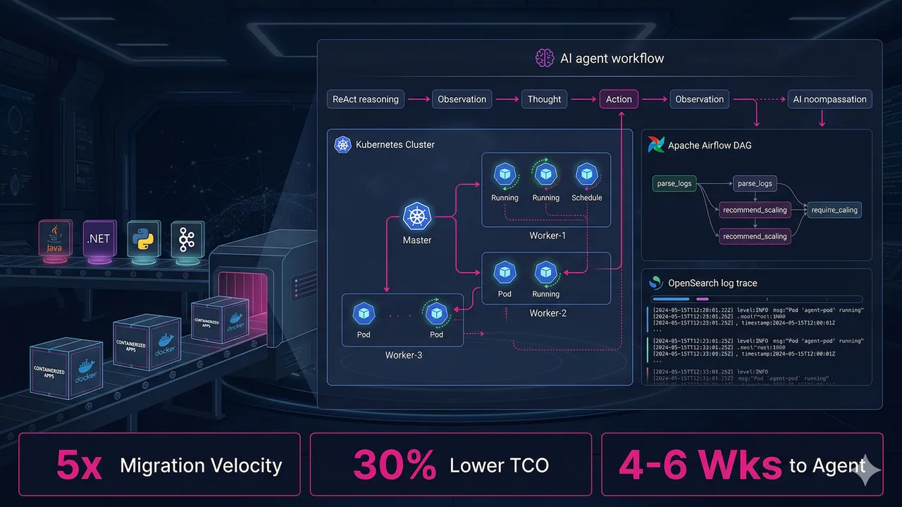 Cloud Migration, Modernization, and Management: The AI-Augmented Playbook for Enterprises